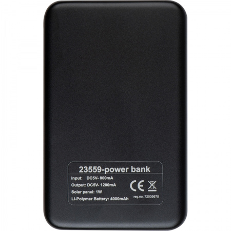 Power bank 4000 mAh - solarny | MC-23559