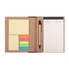 Notes memo 100x180/70k linia Kraft Paper, czarny/beżowy | R73661.02