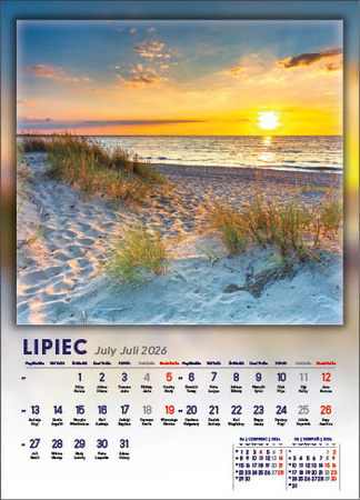 Kalendarz wieloplanszowy STANDARD – 4 pory roku | J-WP115