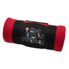 Koc polarowy Git, czerwony  | R08098.08
