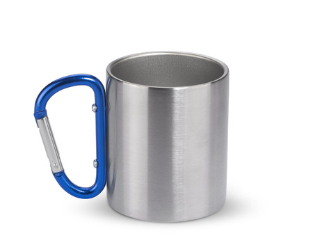 Kubek z karabińczykiem CAMPIC 200 ml | BC-16400-03