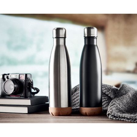 Dwuścienna butelka 500 ml ASPEN CORK | MO-MO6313-16