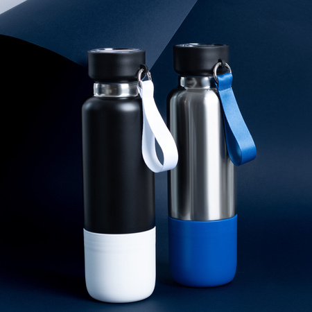 Termos ze stali nierdzewnej LION, czarny - 500 ml | PR-507002