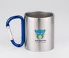 Kubek z karabińczykiem CAMPIC 200 ml | BC-16400-03