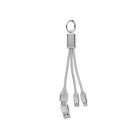 Kabel ładujący 4w1 typu C BLUE | MO-MO2141-14