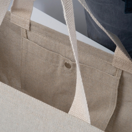 Torba bawełniana z recyklingu 200 g/m2 PILAR | EG-521613