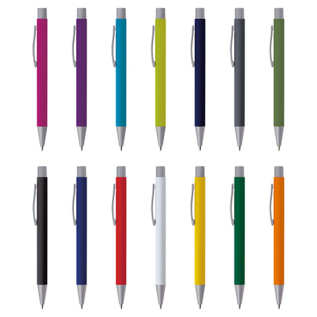 Długopis metalowy soft touch ABU DHABI | EG-093510