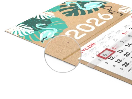 Kalendarz jednodzielny ECO | KA-KJ/E