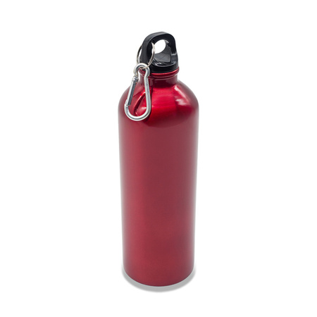 Bidon stalowy Camino 800 ml, czerwony | RD-R08109.08