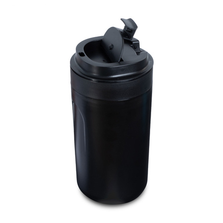 Termokubek plastikowy LINDA, czarny - 500 ml | PR-5081.02