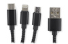 Kabel USB 3 w 1 LUX | BC-09119-02