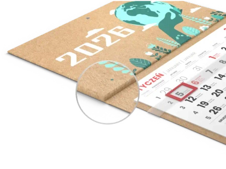 Kalendarz jednodzielny ECO