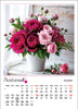 Kalendarz wieloplanszowy STANDARD – Bukiety | J-WP130