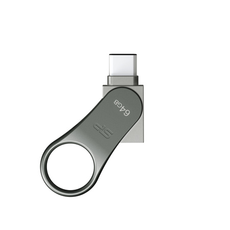 Pendrive z wejściem USB typu C Silicon Power Mobile C80 3,2 | EG-EG 815007 64GB