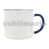 Kubek z powłoką sublimacyjną Ars 400 ml, granatowy  | R85320.42