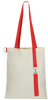 Torba na zakupy BAGSY White GLOW, czerwony | PR-25006.05