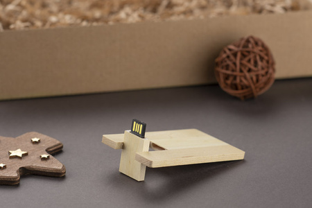 Pamięć USB Woodcart 16 GB | BC-44093