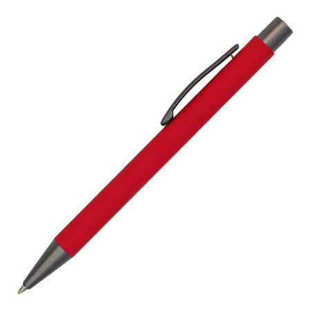 Długopis aluminiowy Eken, czerwony  | R73444.08