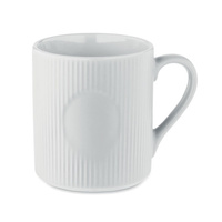 Kubek ceramiczny w prążki 340 m | MO-MO2397-06