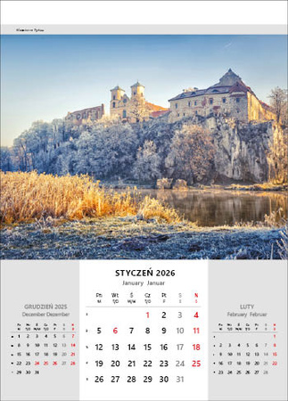 Kalendarz wieloplanszowy STANDARD – Niesamowita Polska | J-WP 116