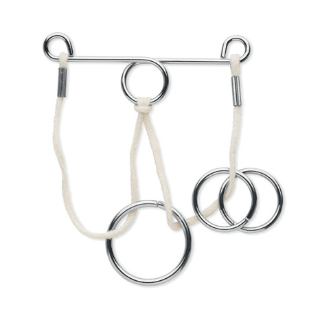 2 metalowe łamigłówki CONNECTION | MO-MO2075-14