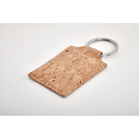 Prostokątny brelok z korka | MO-MO6878-13
