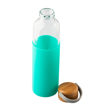 Szklana butelka Refresh 560 ml, zielony  | R08272.05