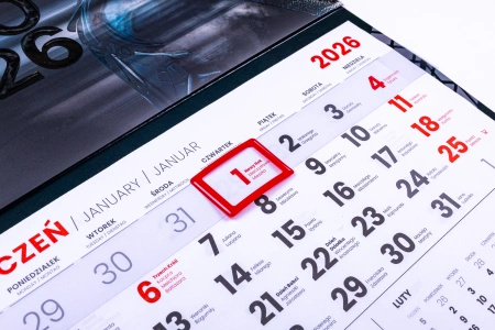 Kalendarz jednodzielny PREMIUM