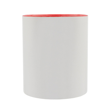 Kubek z z powłoką sublimacyjną Gaeta 330 ml, czerwony  | R85319.08