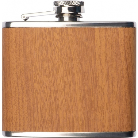 Piersiówka stalowa HOOGSTRATEN 170 ml | EG-243901