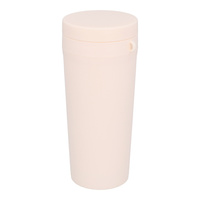 Termokubek plastikowy HOLLY, kość słoniowa - 290 ml | PR-5076.13