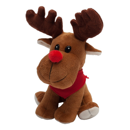 Maskotka Happy Reindeer, brązowy | R73946.10