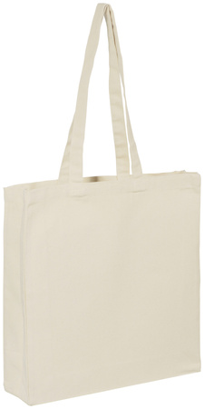 Gruba torba bawełniana 340g naturalna z kolorowym nadrukiem | CB340.110