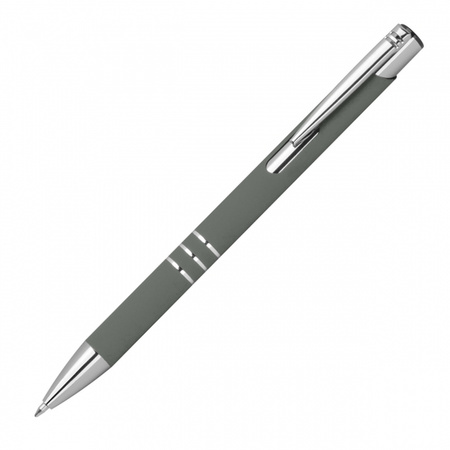 Długopis metalowy półżelowy soft touch DUNMORE | EG-399177