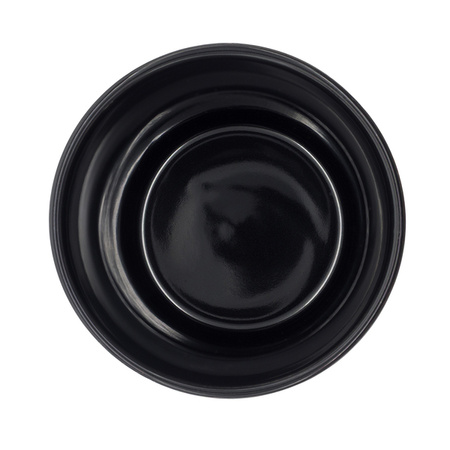 Kubek ceramiczny Caldo 370 ml, czarny | RD-R85322.02