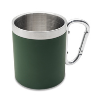 Kubek stalowy Magaro 300 ml, ciemnozielony | RD-R08463.51