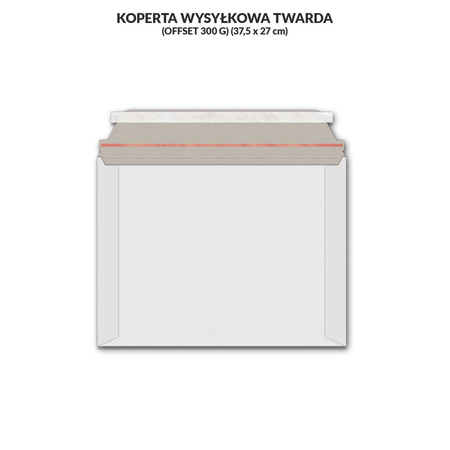 Koperta do Kalendarzy 3- i 4-dzielnych WYSYŁKOWA TWARDA | J-KWT