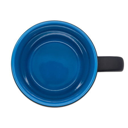 Kubek ceramiczny Esla 345 ml, niebieski | RD-R85327.04