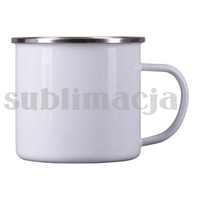 Kubek emaliowany z powłoką sublimacyjną Odis 500 ml | R08200.06