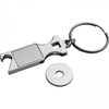 Brelok metalowy otwieracz do butelek z żetonem | MC-9036707