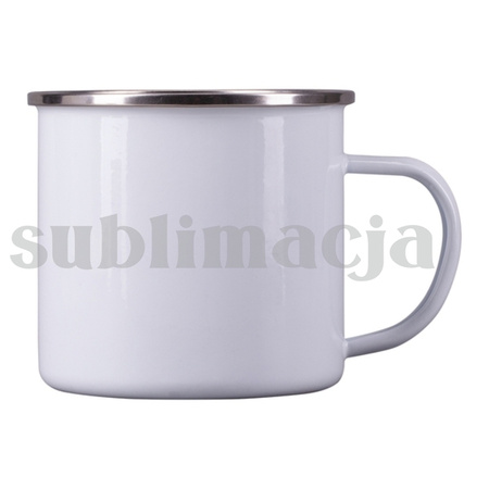 Kubek emaliowany z powłoką sublimacyjną Odis 500 ml | R08200.06