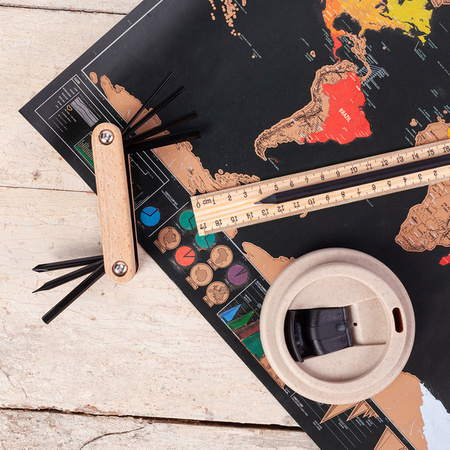 Ołówek z linijką - zestaw Simple | RD-R73761.13