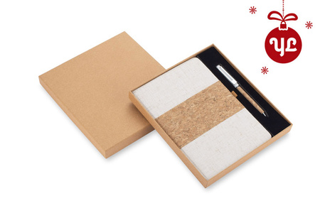 Zestaw - notes z długopisem CALMO | BC-18003-17