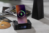 Budzik z ładowarką indukcyjną CLOCKI | BC-09172-02