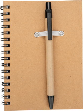 Notes A6 w linie z długopisem KEYSTONE | EG-197601