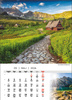 Kalendarz wieloplanszowy STANDARD – Tatry | J-WP121