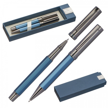 Zestaw piśmienny długopis i pióro kulkowe Mark Twain | MC-1390344