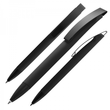 Długopis plastikowy soft touch BRESCIA | EG-009903