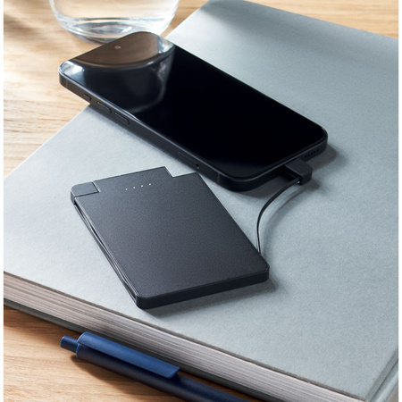 Magnetyczny Powerbank 2500 mAh SLIMPO | MO-MO2510-03