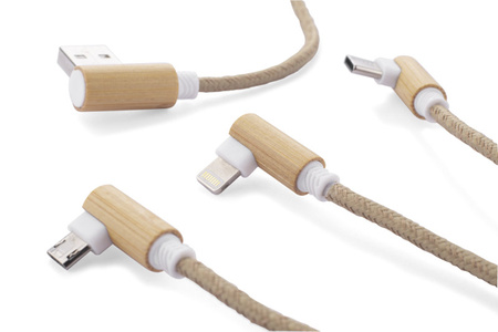 Kabel USB 3 w 1 FLAX | BC-09141-17